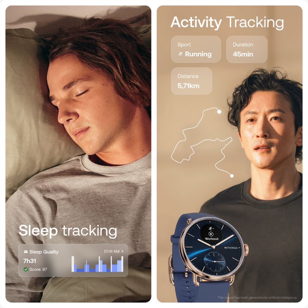 Scanwatch 2 - Rosegold Blue - Image 11