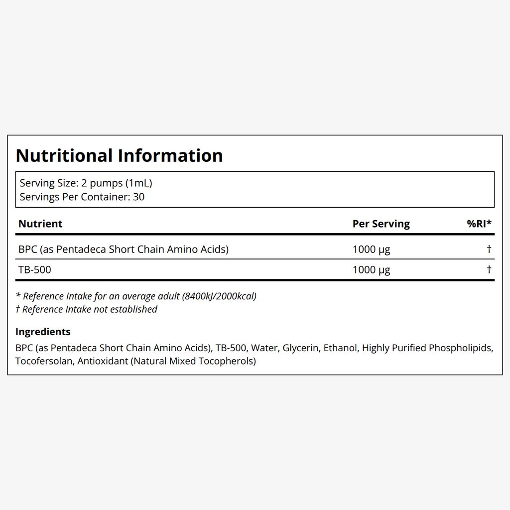 Liposomal BPC-157 + TB-500 Combo - Image 2