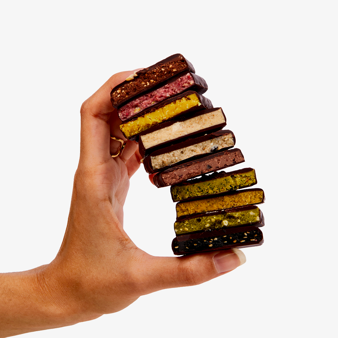 Box of 20 - All Flavours Nut Butter Dark Chocolates - Image 5