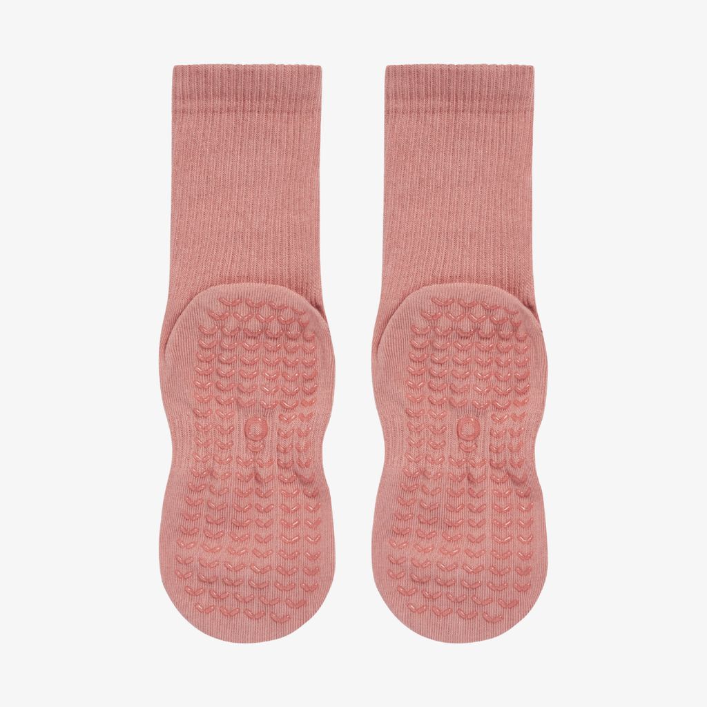 ÔWEAR Essentials Pilates Grip Socks - Rose Pink - Image 4