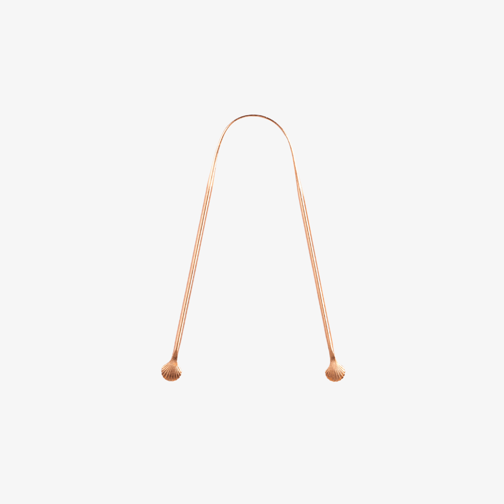 Ayurvedic Copper Tongue Cleaner - Image 1