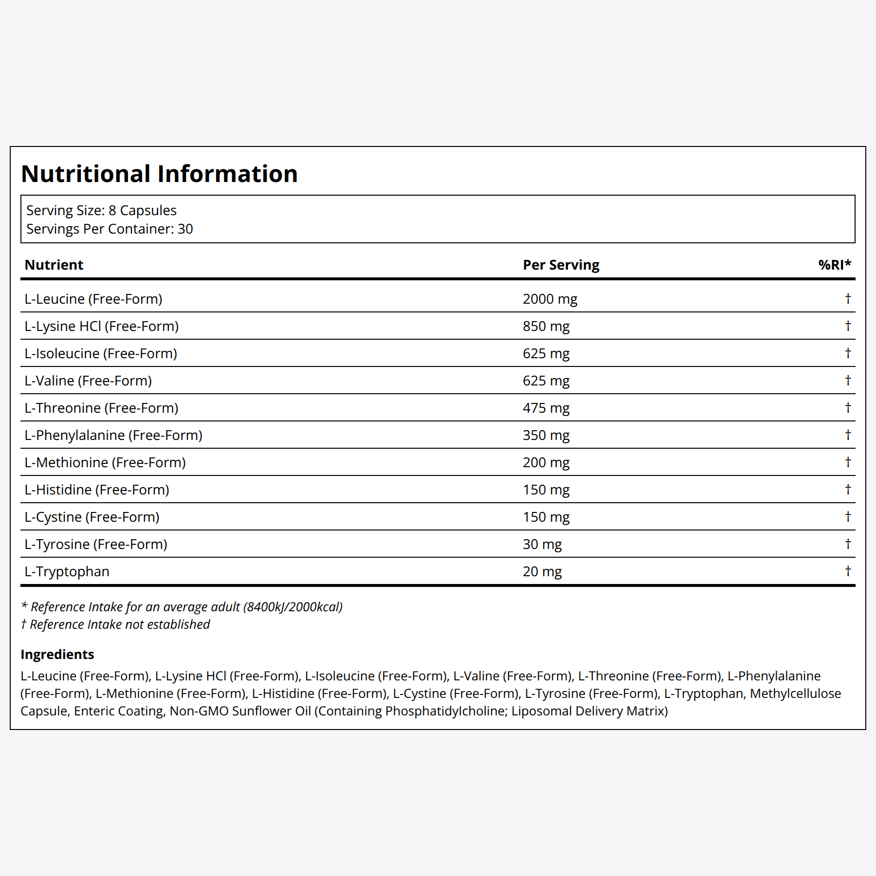 Liposomal Multi Amino+ - Image 2