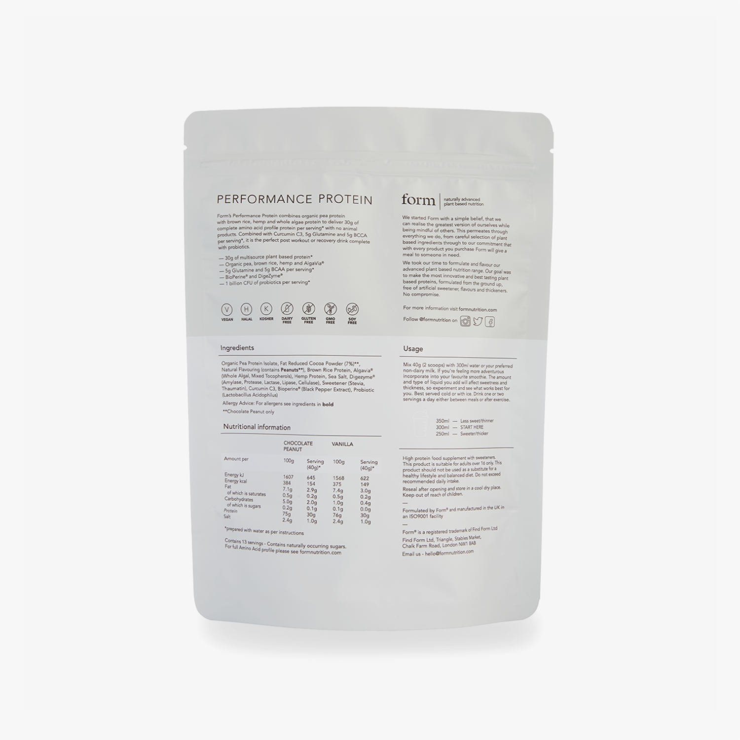 Performance Protein - Vanilla - Image 2