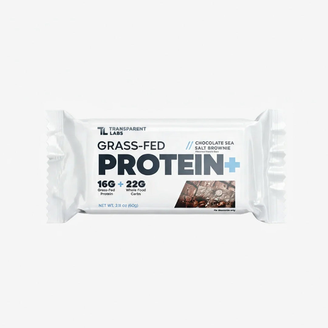 Grass-Fed Protein + Bars Chocolate Sea Salt Brownie